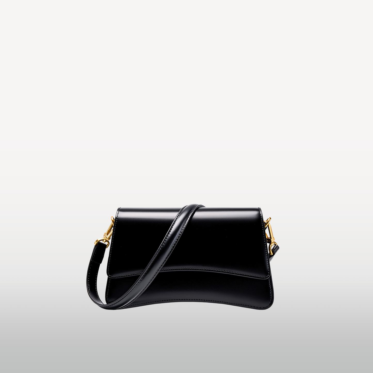 The Classic Polished Crossbody Bag