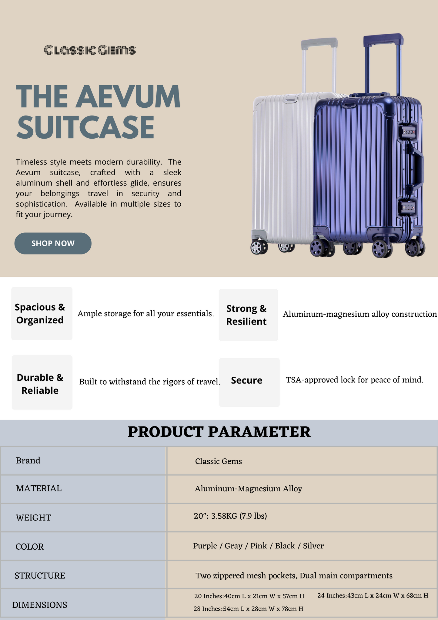 The Aevum Suitcase